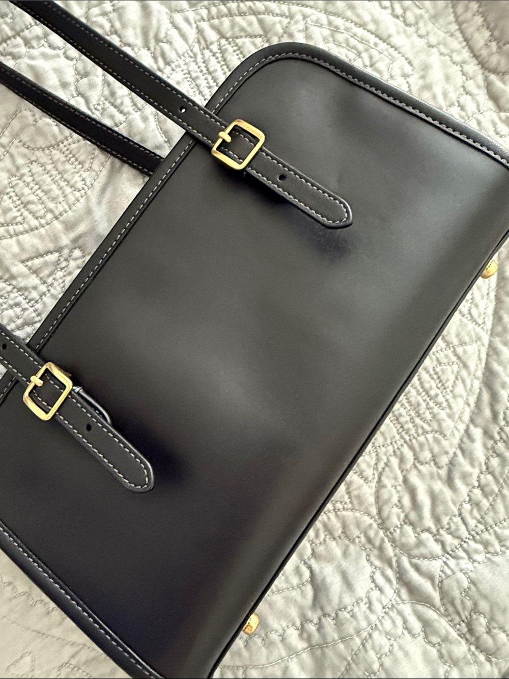 Coach swing zip double strap handbag - Picture 6 of 7